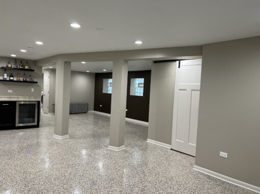 Chicago Basement Remodel – W Hutchinson St